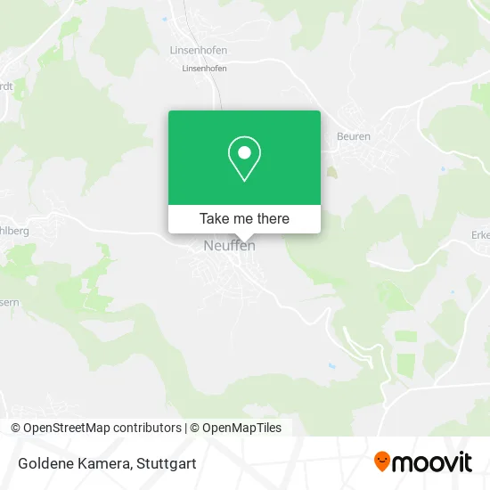 Карта Goldene Kamera