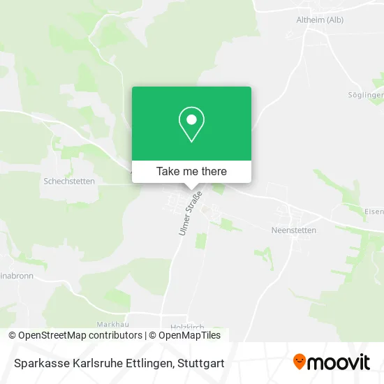 Карта Sparkasse Karlsruhe Ettlingen