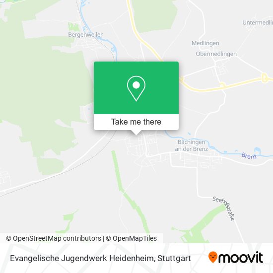 Evangelische Jugendwerk Heidenheim map