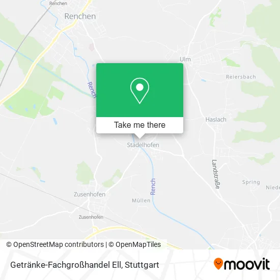 Карта Getränke-Fachgroßhandel Ell