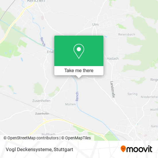 Карта Vogl Deckensysteme
