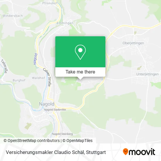 Карта Versicherungsmakler Claudio Schäl