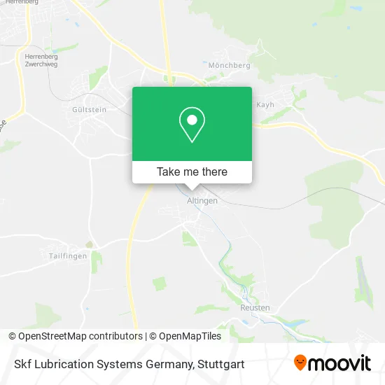 Skf Lubrication Systems Germany map