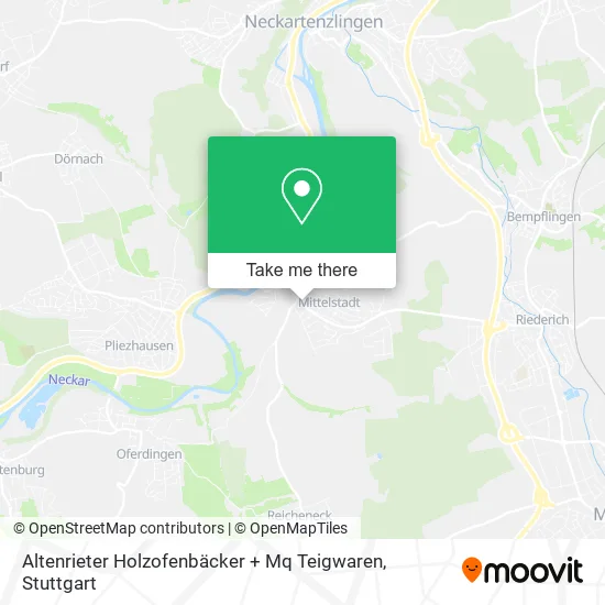 Карта Altenrieter Holzofenbäcker + Mq Teigwaren