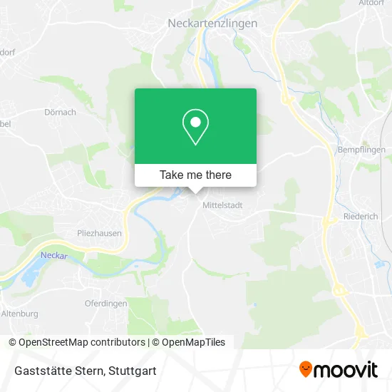 Карта Gaststätte Stern