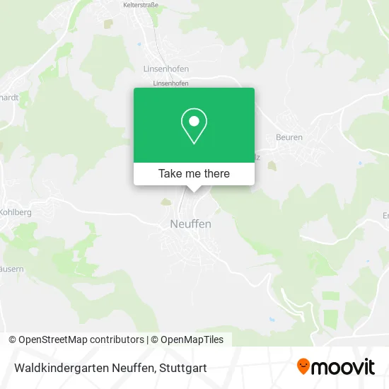 Карта Waldkindergarten Neuffen