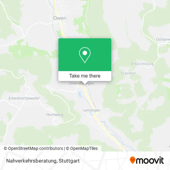 Карта Nahverkehrsberatung