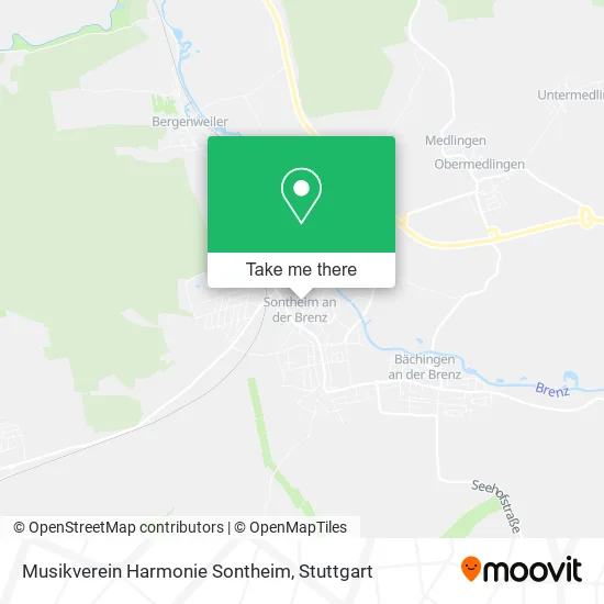 Карта Musikverein Harmonie Sontheim