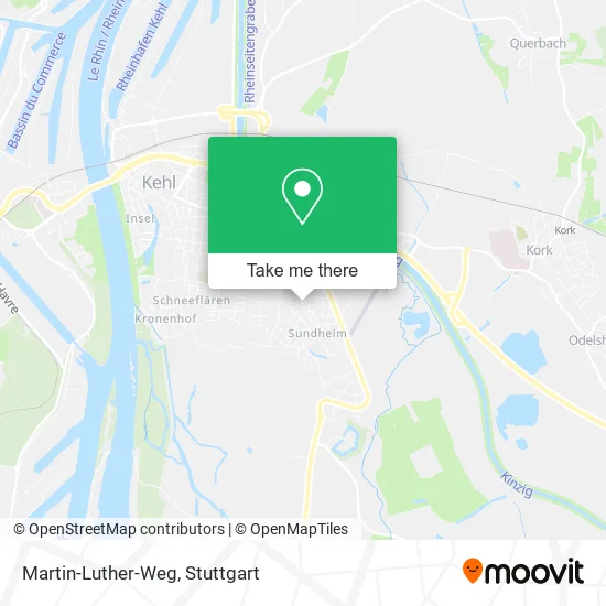 Карта Martin-Luther-Weg
