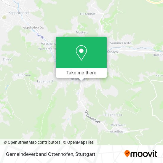 Gemeindeverband Ottenhöfen map