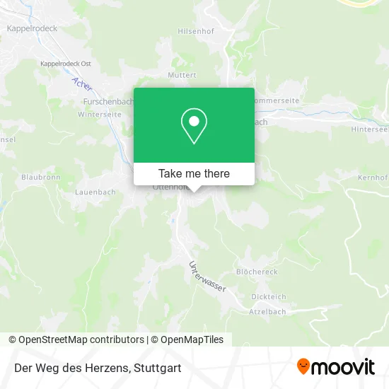 Карта Der Weg des Herzens
