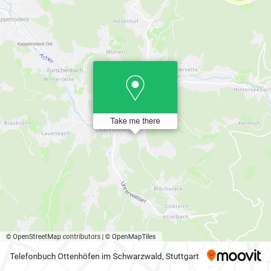 Telefonbuch Ottenhöfen im Schwarzwald map