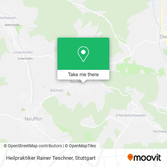 Heilpraktiker Rainer Teschner map