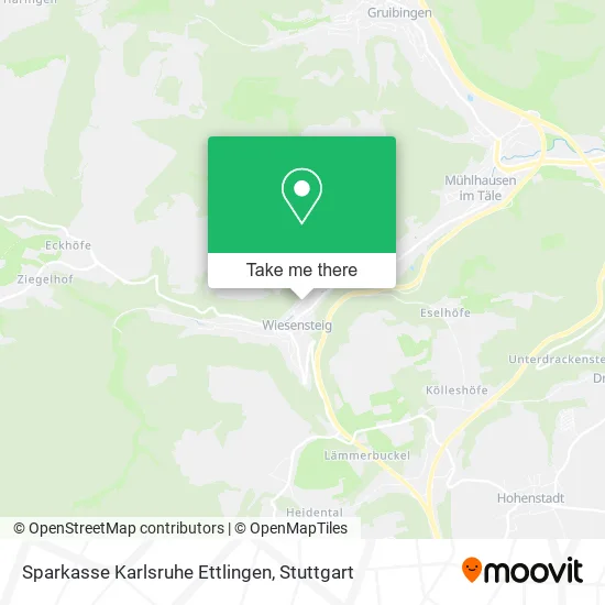 Карта Sparkasse Karlsruhe Ettlingen