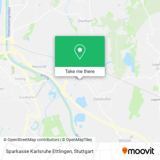 Карта Sparkasse Karlsruhe Ettlingen