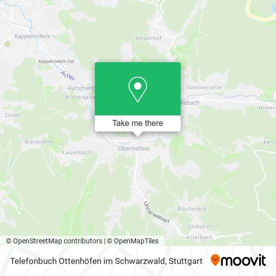 Telefonbuch Ottenhöfen im Schwarzwald map
