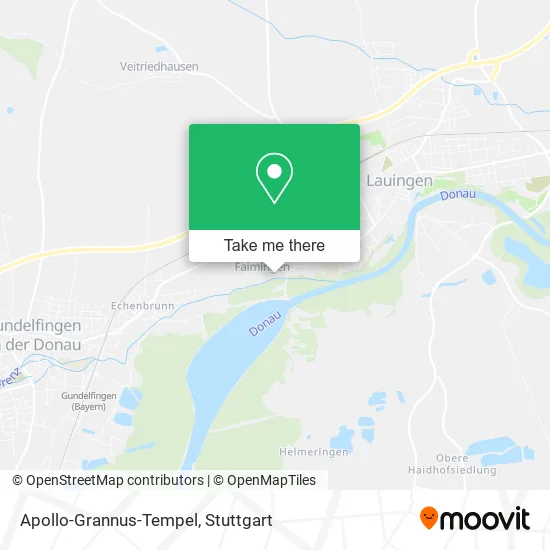 Карта Apollo-Grannus-Tempel