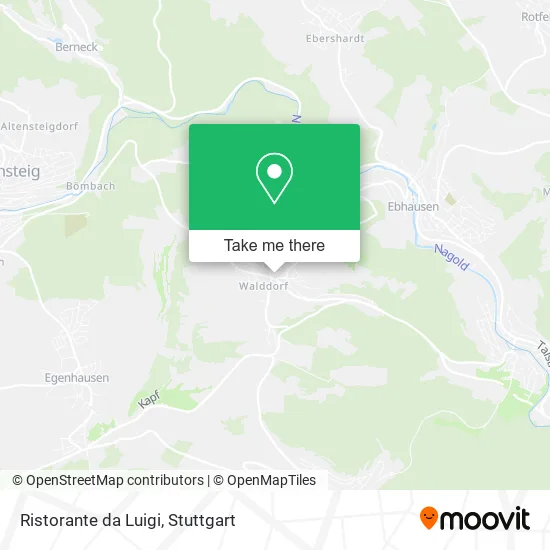Карта Ristorante da Luigi