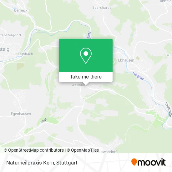 Карта Naturheilpraxis Kern