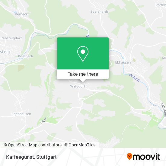 Kaffeegunst map