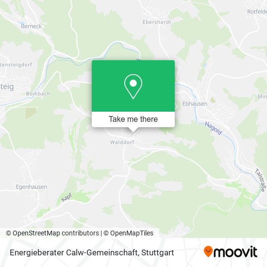 Energieberater Calw-Gemeinschaft map