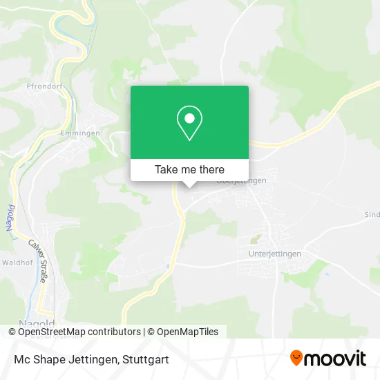 Карта Mc Shape Jettingen