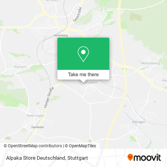 Карта Alpaka Store Deutschland