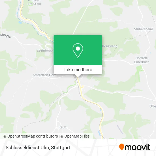 Карта Schlüsseldienst Ulm