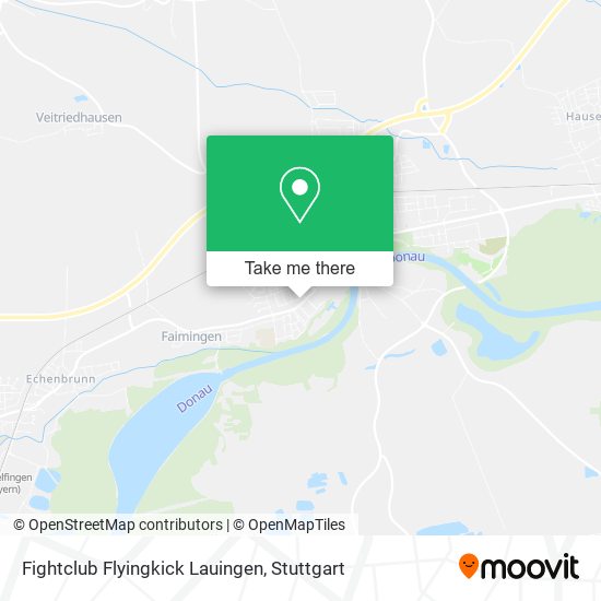 Карта Fightclub Flyingkick Lauingen