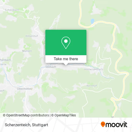 Карта Scherzenteich