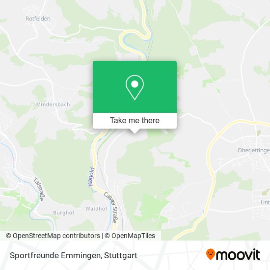 Sportfreunde Emmingen map