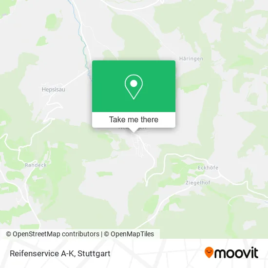 Карта Reifenservice A-K