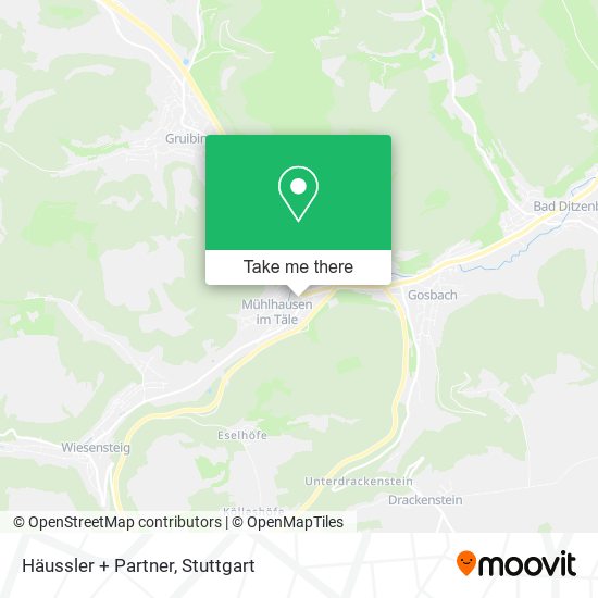 Häussler + Partner map