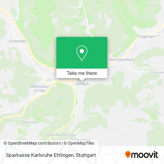 Sparkasse Karlsruhe Ettlingen map