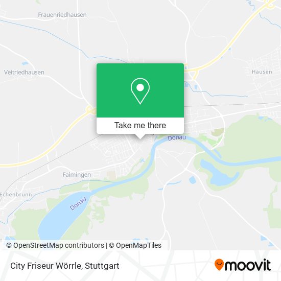 City Friseur Wörrle map