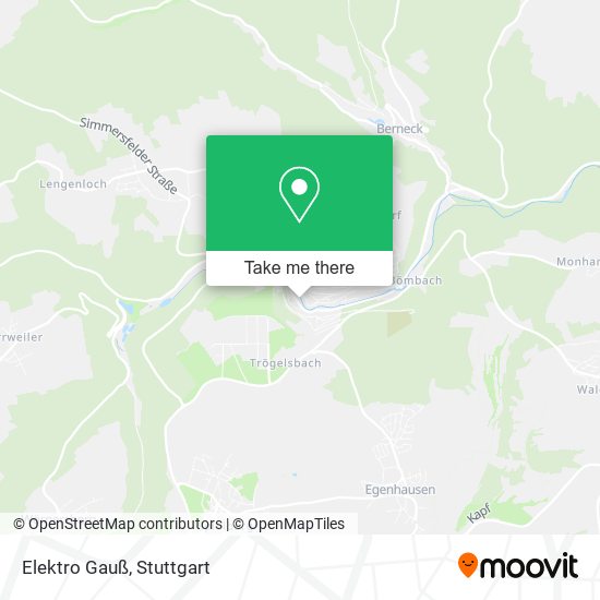 Карта Elektro Gauß