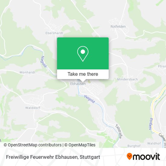 Freiwillige Feuerwehr Ebhausen map