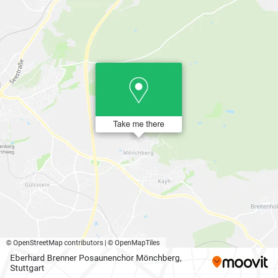 Карта Eberhard Brenner Posaunenchor Mönchberg