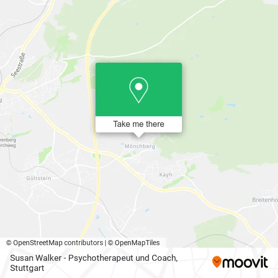 Карта Susan Walker - Psychotherapeut und Coach