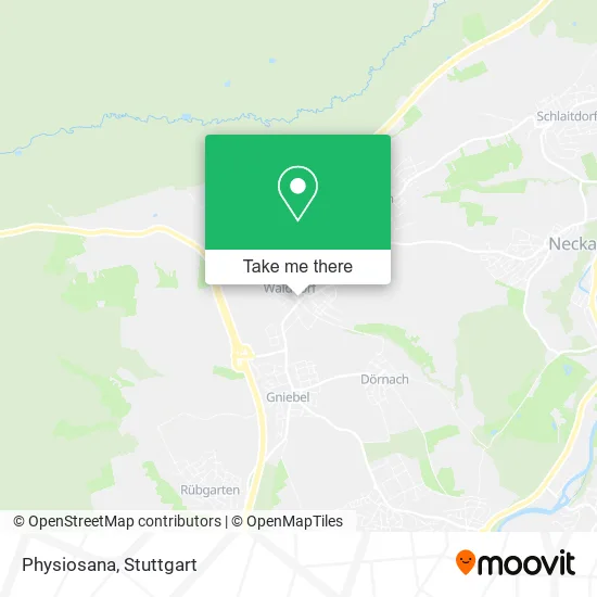 Карта Physiosana
