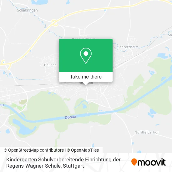 Карта Kindergarten Schulvorbereitende Einrichtung der Regens-Wagner-Schule