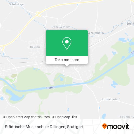 Städtische Musikschule Dillingen map