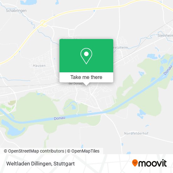 Карта Weltladen Dillingen