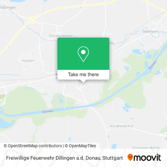 Карта Freiwillige Feuerwehr Dillingen a.d. Donau