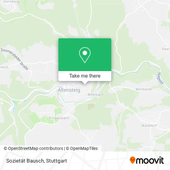 Карта Sozietät Bausch