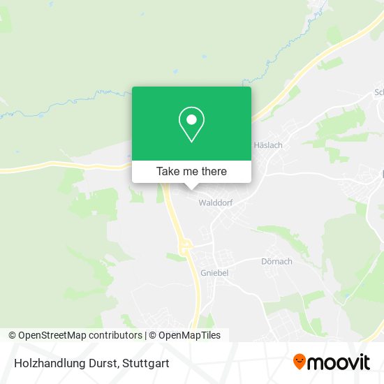 Карта Holzhandlung Durst