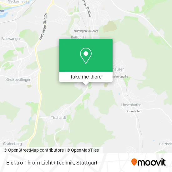 Карта Elektro Throm Licht+Technik