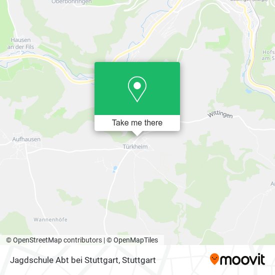 Jagdschule Abt bei Stuttgart map