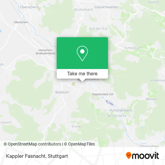 Карта Kappler Fasnacht