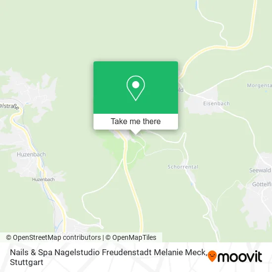 Карта Nails & Spa Nagelstudio Freudenstadt Melanie Meck